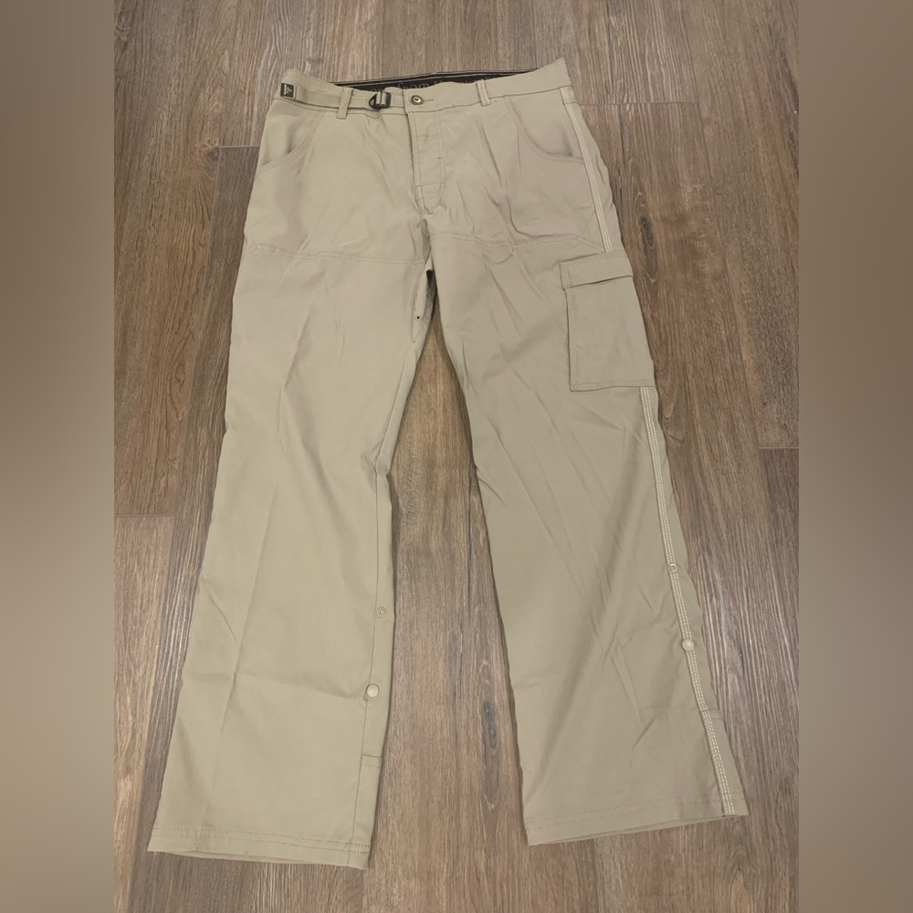 Prana Tan Cargo Pants for Everyday Comfort
